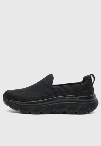 Tenis Walking SKECHERS Go Walk Max Cushioning Hyper Burst Negro Skechers