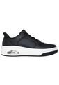 Tenis Hombre Skechers Uno Court Acacia - Negro - Blanco de Skechers