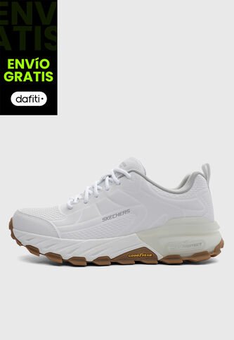Tenis Trail  SKECHERS Max Protect Blanco Skechers