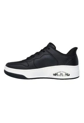 Tenis Hombre Skechers Uno Court Acacia - Negro - Blanco