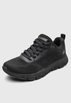 Tenis Lifestyle Skechers Bobs B Lite Negro