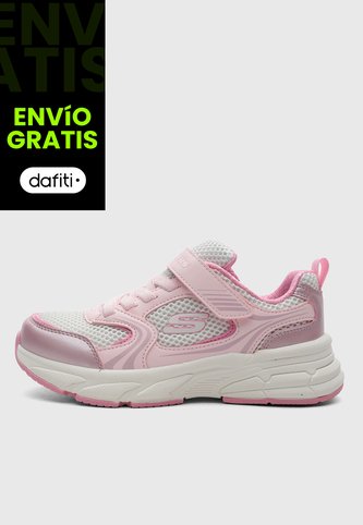 Tenis Lifestyle SKECHERS Retro - Graph Rosa Skechers