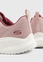 Tenis Training Palo Rosa-Marfil Skechers BOBS Sport Squad Chaos Cosmic Feel de Skechers