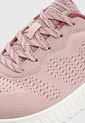 Tenis Training Palo Rosa-Marfil Skechers BOBS Sport Squad Chaos Cosmic Feel de Skechers