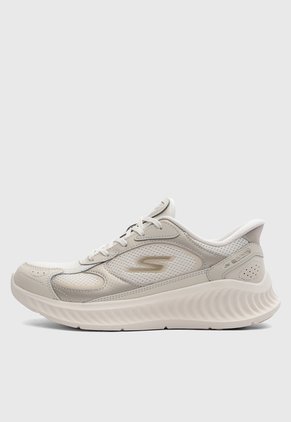 Tenis Walking SKECHERS Go walk Now Marfil