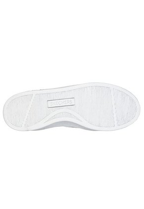 Tenis Mujer Skechers Hiland Quite Chic - Blanco - Plateado