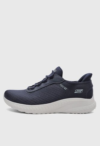 Tenis Lifestyle Skechers Bobs Squad Chaos Azul Skechers