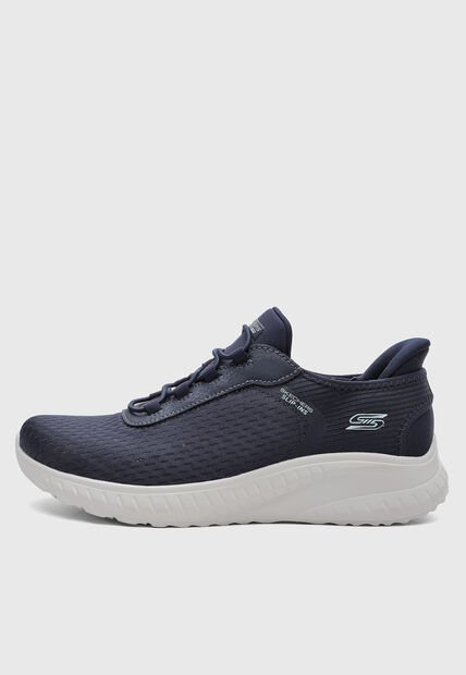 Tenis Lifestyle Skechers Bobs Squad Chaos Azul