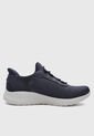 Tenis Lifestyle Skechers Bobs Squad Chaos Azul de Skechers