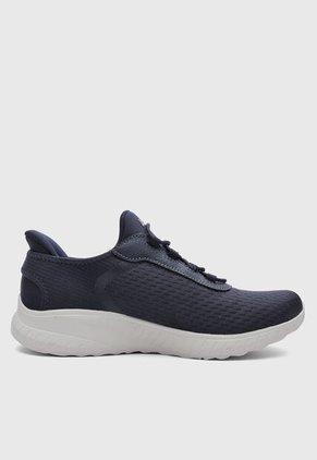 Tenis Lifestyle Skechers Bobs Squad Chaos Azul
