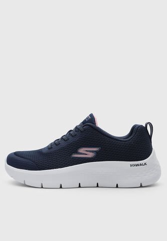 Tenis Walking SKECHERS Go Walk Flex Azul Skechers