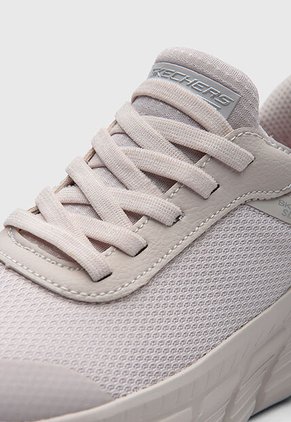 Tenis SKECHERS Bobs B Flex Hi Palo Rosa