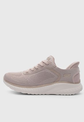 Tenis Lifestyle SKECHERS BOBS Squad Chaos - Current Muse Taupe