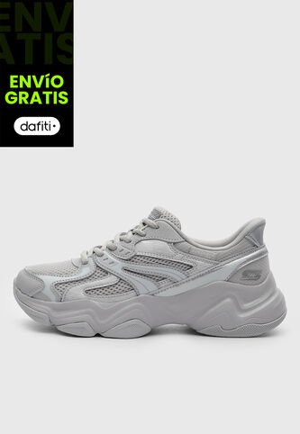Tenis Lifestyle  SKECHERS Bobs Diego Gris Skechers