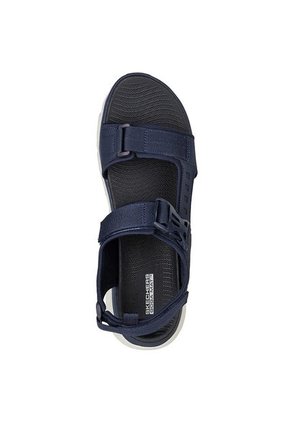 Sandalias Lifestyle Skechers Max Cushioning - Azul - Blanco