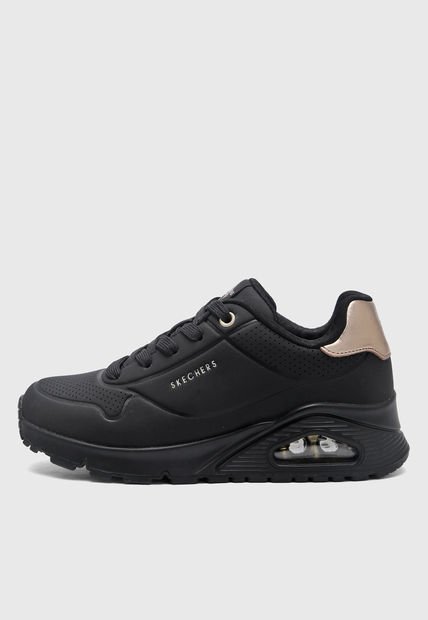 Tenis SKECHERS Uno Gen1 - Shimmer Away Negro