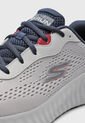 Tenis Running Skechers Go Run Now Gris de Skechers