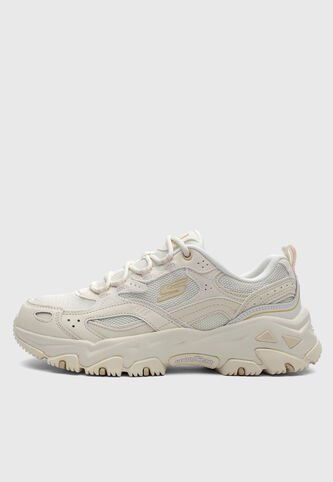 Tenis Lifestyle Skechers  D Lites Hiker Amarillo Claro Skechers