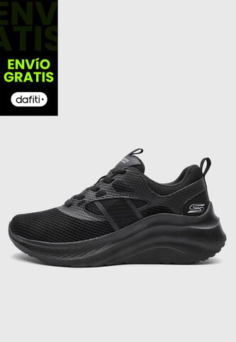 Tenis Lifestyle SKECHERS Bobs Chaos Hi Negro Skechers