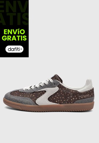 Tenis Lifestyle SKECHERS Hotshot - Leopard Magic Café Skechers