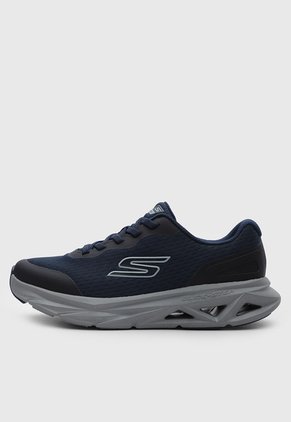 Tenis Running SKECHERS Glide-Step Vortex Azul