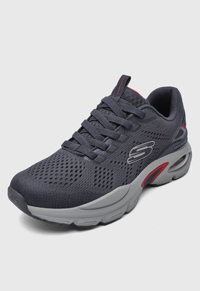Tenis Lifestyle Azul-Gris-Rojo SKECHERS Skech-Air Ventura