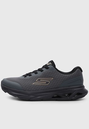 Tenis Running SKECHERS Glide-Step Vortex Gris