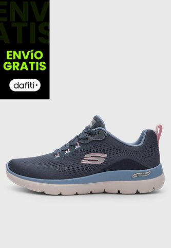 Tenis Lifestyle SKECHERS Arch Fit Summits Azul Skechers