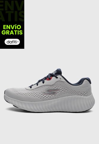 Tenis Running SKECHERS Go Run Now Gris Skechers