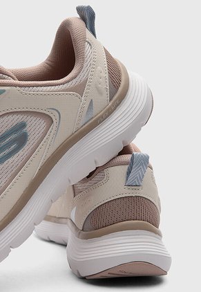 Tenis SKECHERS Flex Appeal 5.0 Beige