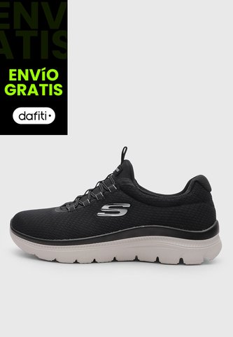 Tenis Lifestyle SKECHERS Summits Plus Negro Skechers
