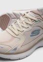 Tenis SKECHERS Flex Appeal 5.0 Beige de Skechers