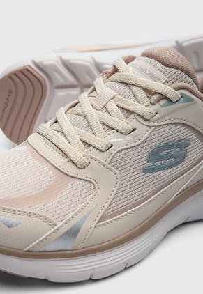 Tenis SKECHERS Flex Appeal 5.0 Beige
