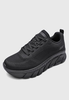 Tenis SKECHERS Bobs B Flex Hi Negro