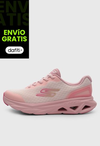 Tenis Running SKECHERS Glide Step Vortex  Rosa Skechers