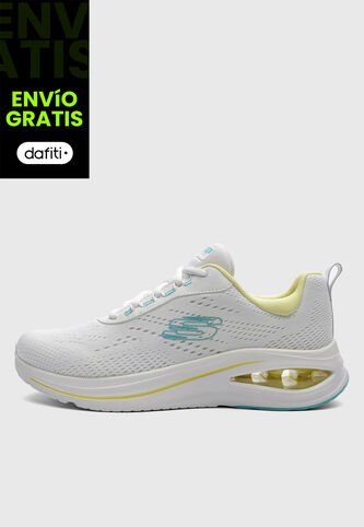 Tenis Lifestyle SKECHERS Skech Air Meta Blanco Skechers