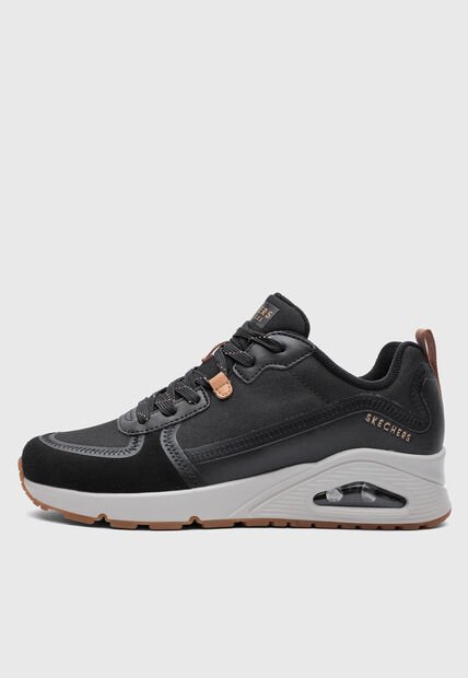 Tenis SKECHERS Uno Layover Negro