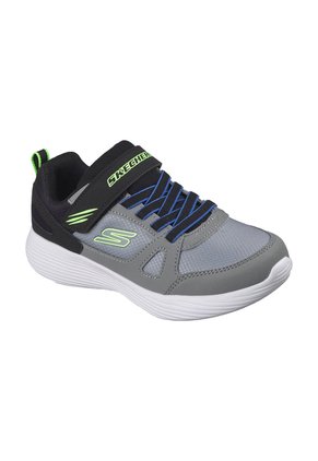 TENIS SKECHERS JUNIOR NINO 405090L-GYBK GO RUN Talla 4.5