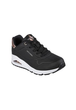 Tenis Mujer Skechers Uno Golden Air - Negro-Blanco