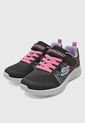 Tenis Lifestyle Negro-Blanco-Fucsia SKECHERS Microspec Plus de Skechers