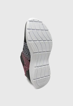 Tenis Lifestyle Negro-Blanco-Fucsia SKECHERS Microspec Plus