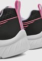 Tenis Lifestyle Negro-Blanco-Fucsia SKECHERS Microspec Plus de Skechers