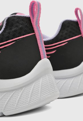 Tenis Lifestyle Negro-Blanco-Fucsia SKECHERS Microspec Plus
