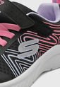 Tenis Lifestyle Negro-Blanco-Fucsia SKECHERS Microspec Plus de Skechers