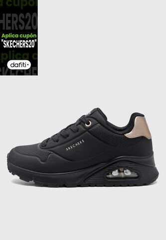 Tenis SKECHERS Uno Gen1 - Shimmer Away Negro Skechers