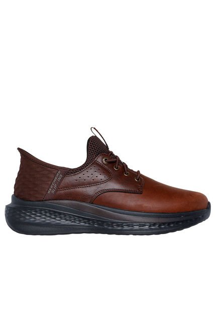 INFORMAL SKECHERS HOMBRE 205313RDBR SLADE Talla 9.5