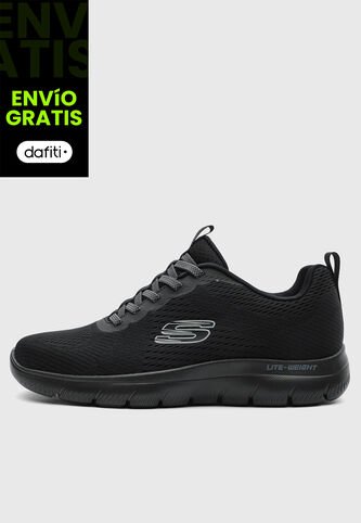 Tenis Lifestyle SKECHERS Summits - Eckler Negro Skechers