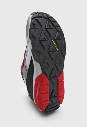 Tenis Lifestyle Negro-Gris-Rojo Skechers Skech-Air Extreme v2