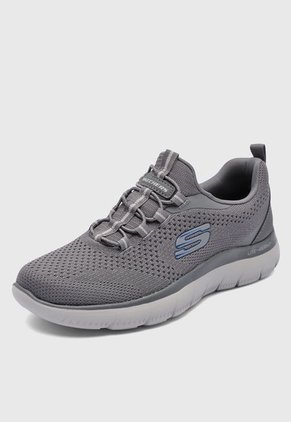 Tenis SKECHERS Summits - Tallo Gris