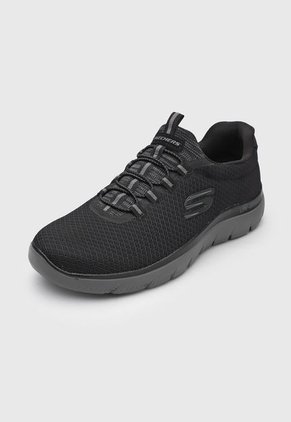 Tenis Training Negro Skechers Summits